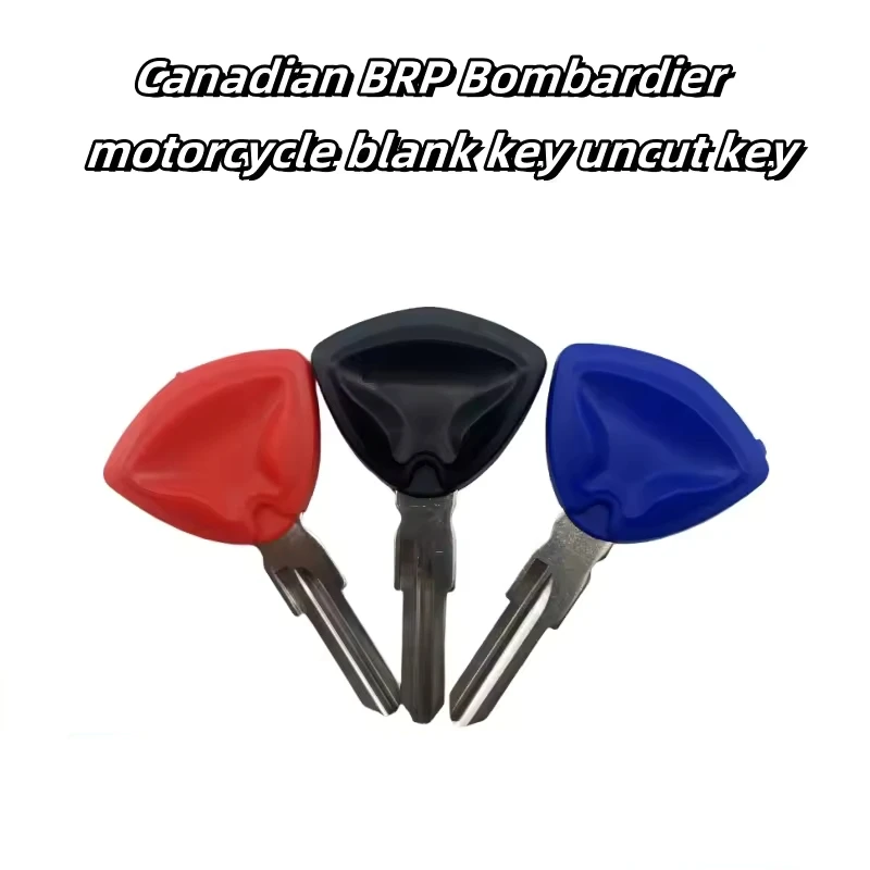 

For Canadian BRP Bombardier Can-Am SpydeR SM5 Blank Key Motorcycle Replace Uncut Keys can be placed anti-theft chip For Canadian