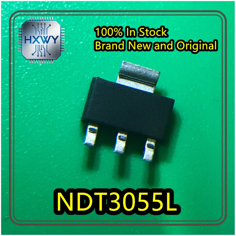 (50/500 PCS) Genuine Original NDT3055L SOT-223 60V/4A N-Channel MOSFET Transistor In Stock ICs for Electronic Equipment