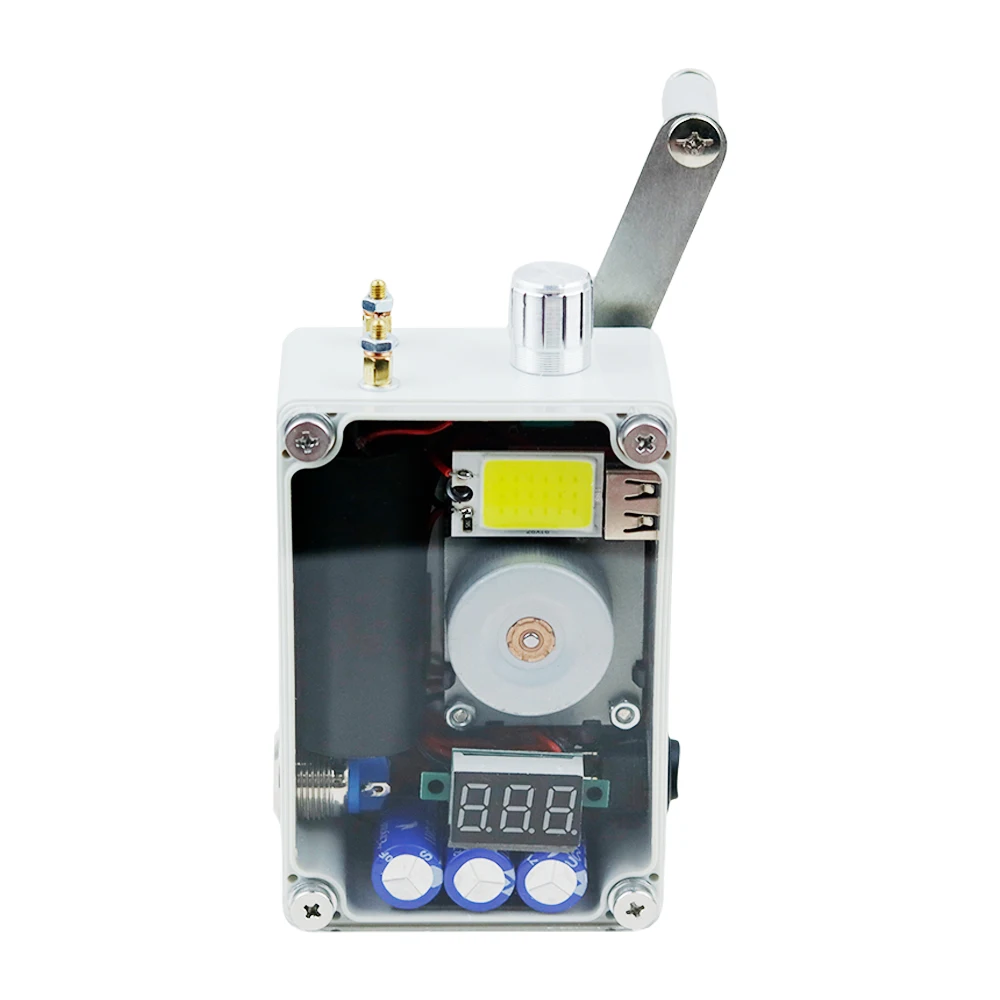 Hand generator portable lighting ignition USB charging