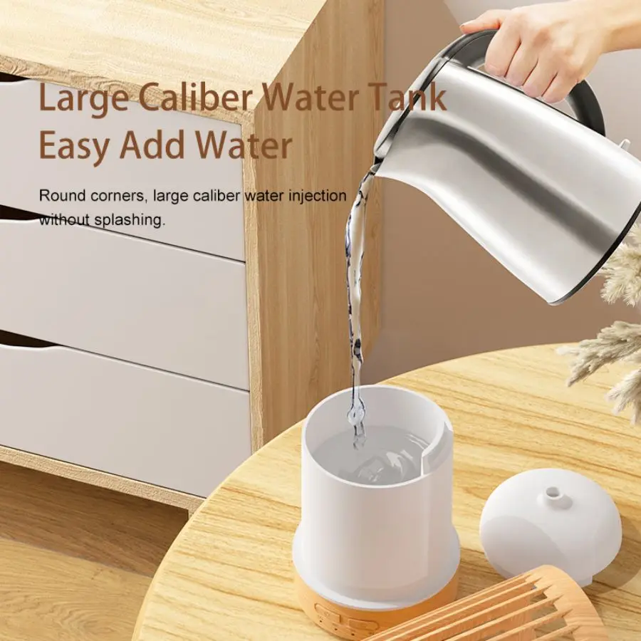 150 мл USB источник питания с ручным управлением, ультразвуковой тихий увлажнитель воздуха, регулируемая цветная подсветка, эфирное масло, аромадиффузор