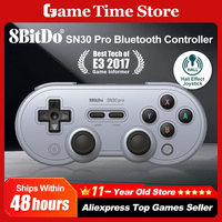8Bitdo SN30 Pro Bluetooth Controller Wireless Gamepad Upgraded Hall Effect Joysticks for Nintendo Switch PC Steam Android iOS