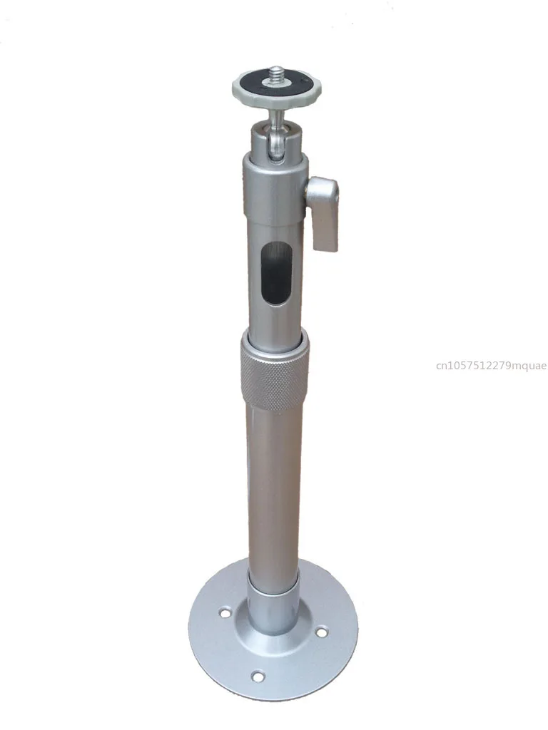 Retractable 330-600MM Projector Hanger, Projector Ceiling Monitoring Bracket Surface Oxidation Silver