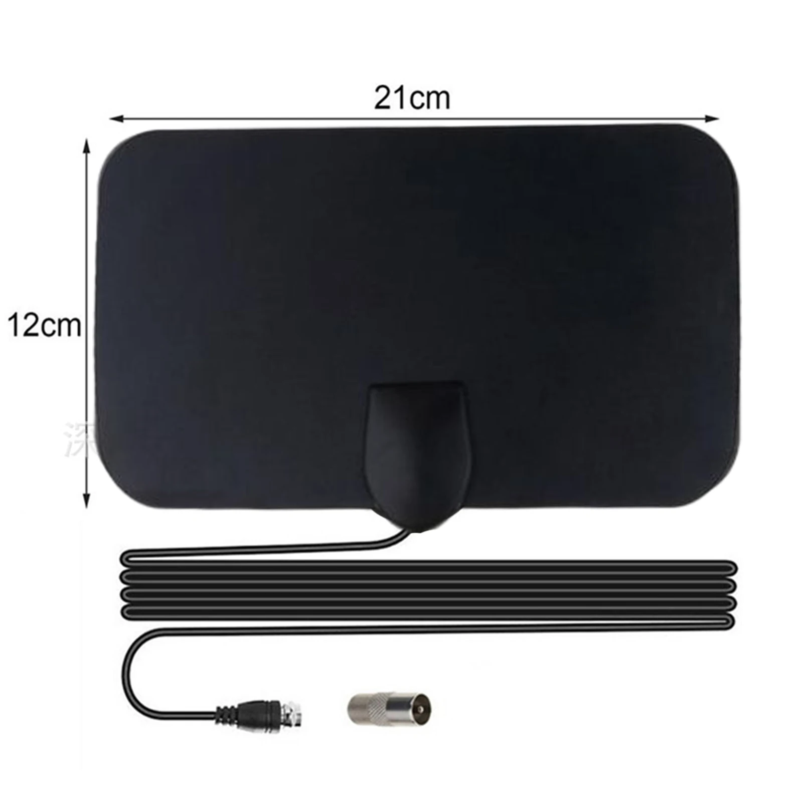 HDTV Antenna Indoor 4K Search Free Channel Digital TV Antenna for Car Travel RV Smart TV