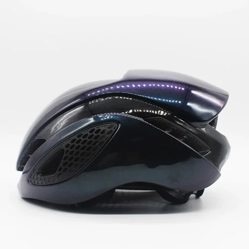 Imagen 2 del producto Cascos de bicicleta para hombre y mujer, color negro mate, moldeado integralmente, para Ciclismo de montaña y carretera