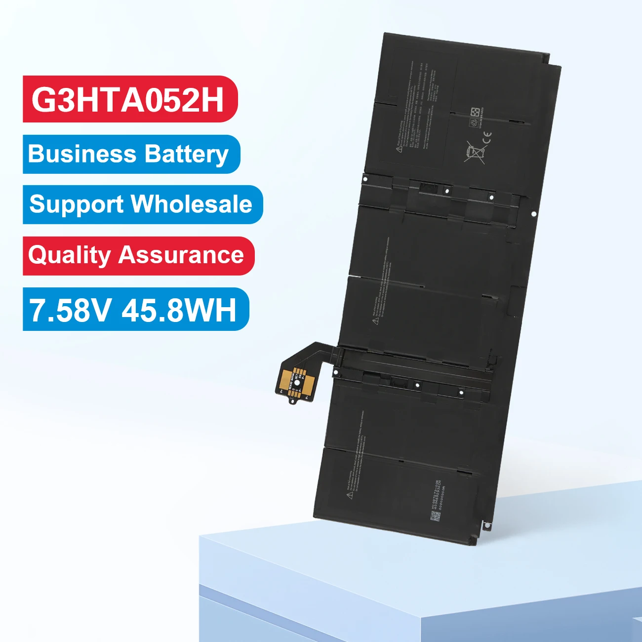 

G3HTA052H DYNT02 Replacement Laptop Battery For Microsoft Surface Laptop 3 13.5 inch 1867 1868 For Laptop 4 1950 1952 1958 1959