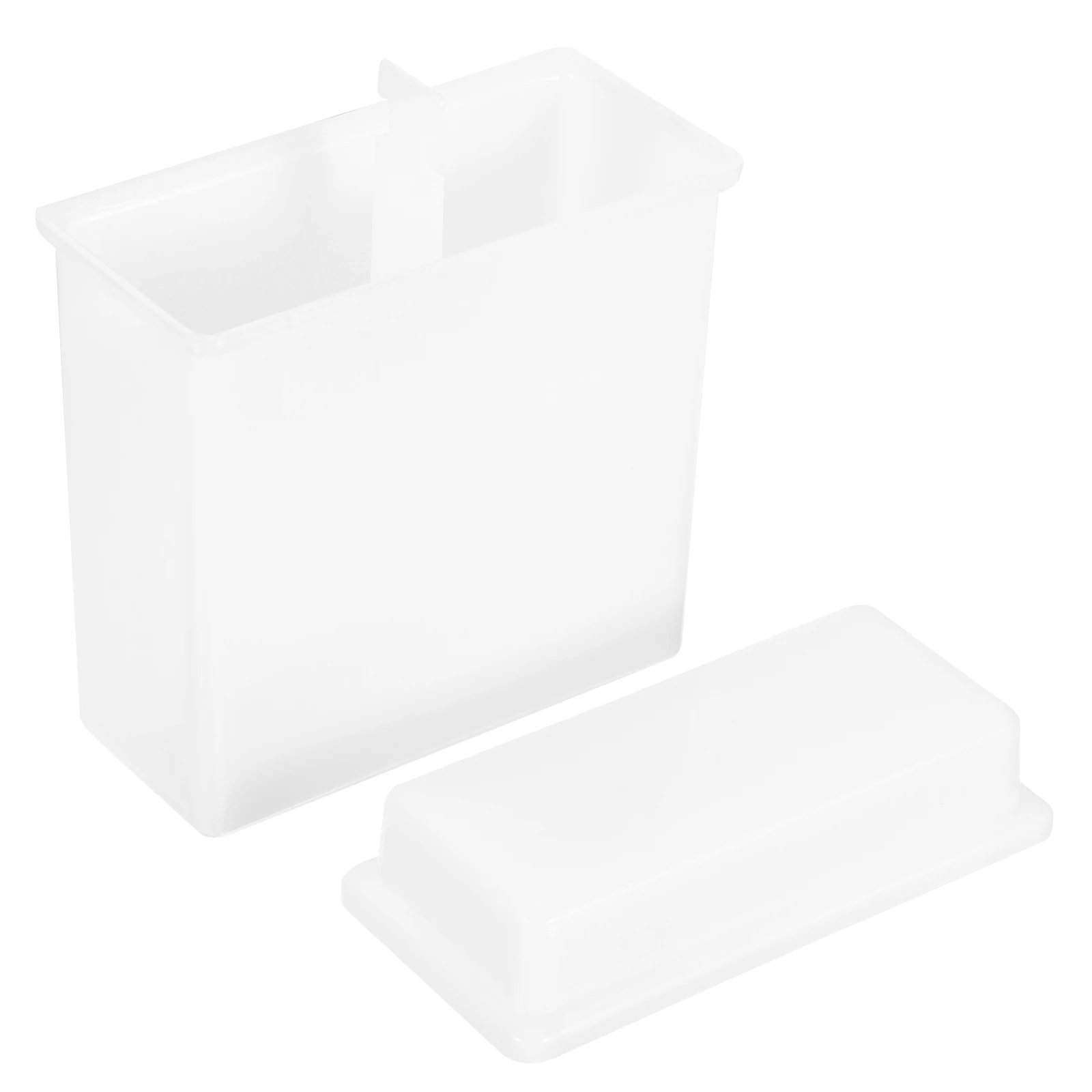 

1 set Slide Staining Rack Set High Transparent Dyeing Vat Lab Coplin Jars Microscope Holder Heat Alkali Resistant