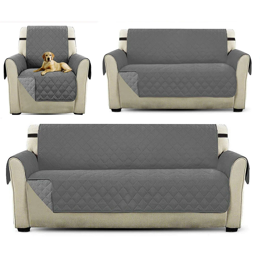 Sofa Couch Cover Pet Dog Kids Mat Furniture Protector Slipcovers Reversible Water-Repellent And Wear-Resistant Pet Sofa Cushions