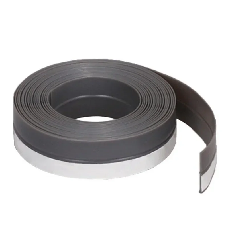 

Rubber Strip Seal Strip For Cabinets 100cm Length Windproof Accessories Bottom Door For cabinets Parts Rubber Self-adhesive 45mm