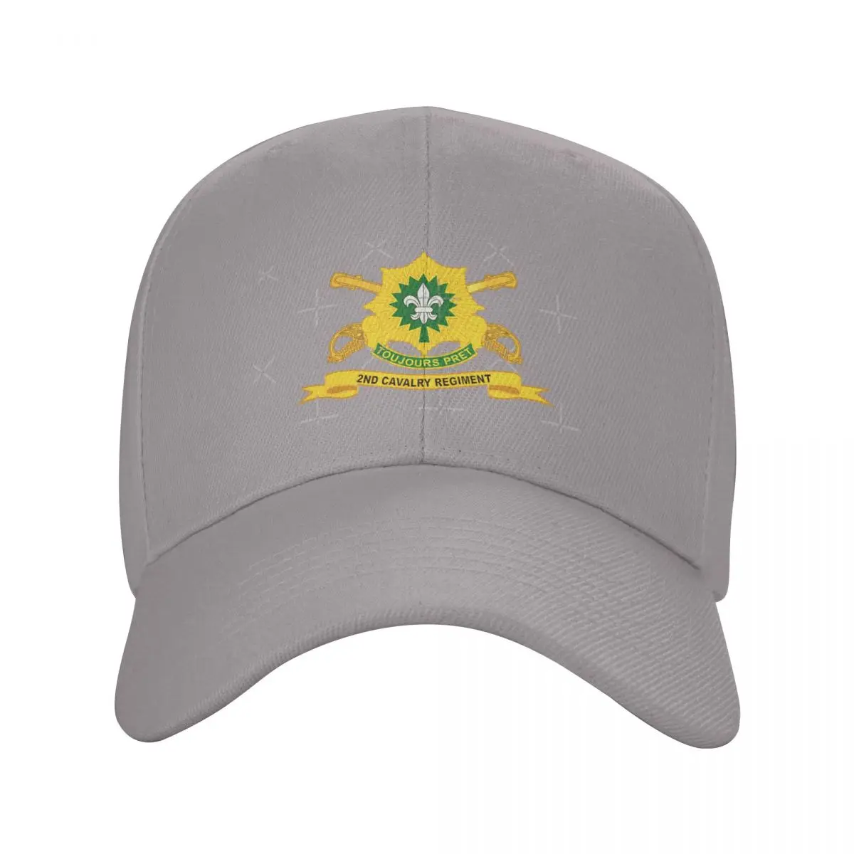 Army - 2nd Cavalry Regiment W Br - Ribbon Fashion Baseball Cap Peaked Cap Men's Hat Women's Cap Sun Visor