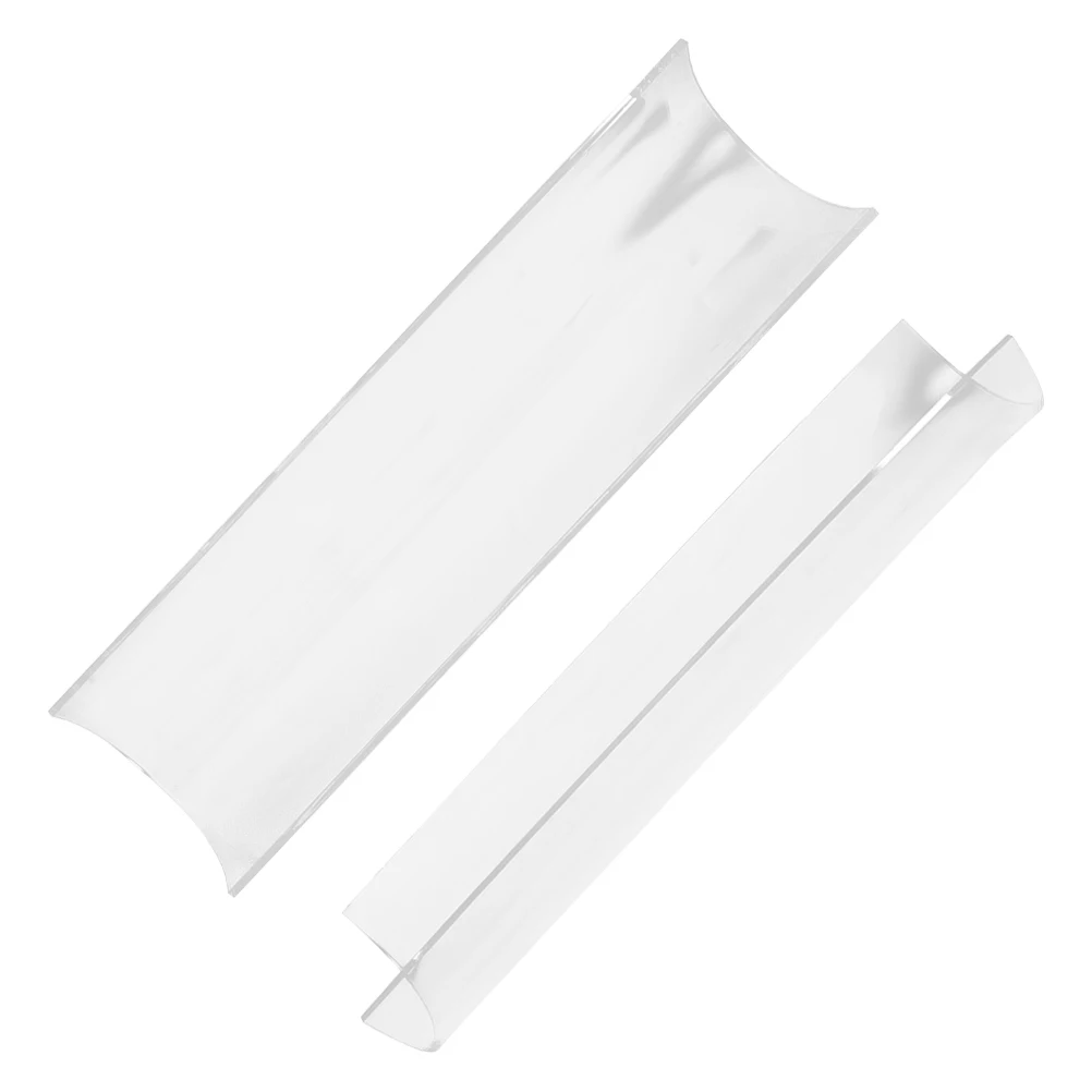 

2Pcs Cake Roll Mold U-Shaped Transparent Acrylic Roller Essential Tool for Easy Demoulding Swiss Roll Baking Baking Tool