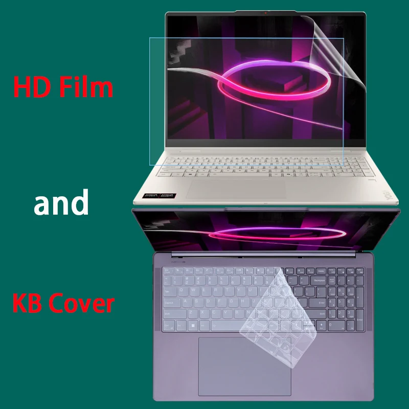 

For Lenovo Yoga7 2-in-1 16AGP11 keyboard film Yoga7a 2in1 Gen11 laptop screen film anti-blue matte film computer protective film