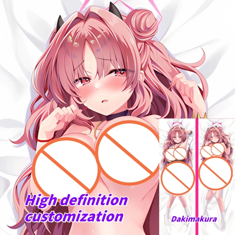

Dakimakura Anime Pillow Case Blue Archive Yozakura Kirara Double-sided Print Of Life-size Body Pillowcase Gifts