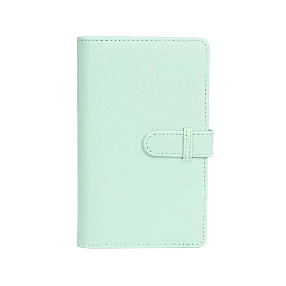 

PU 108 Pockets 3In Mini Film Photo Album Book Photo Album PU Leather Photo Holder Korean Idol Postcard Collect Book Kpop