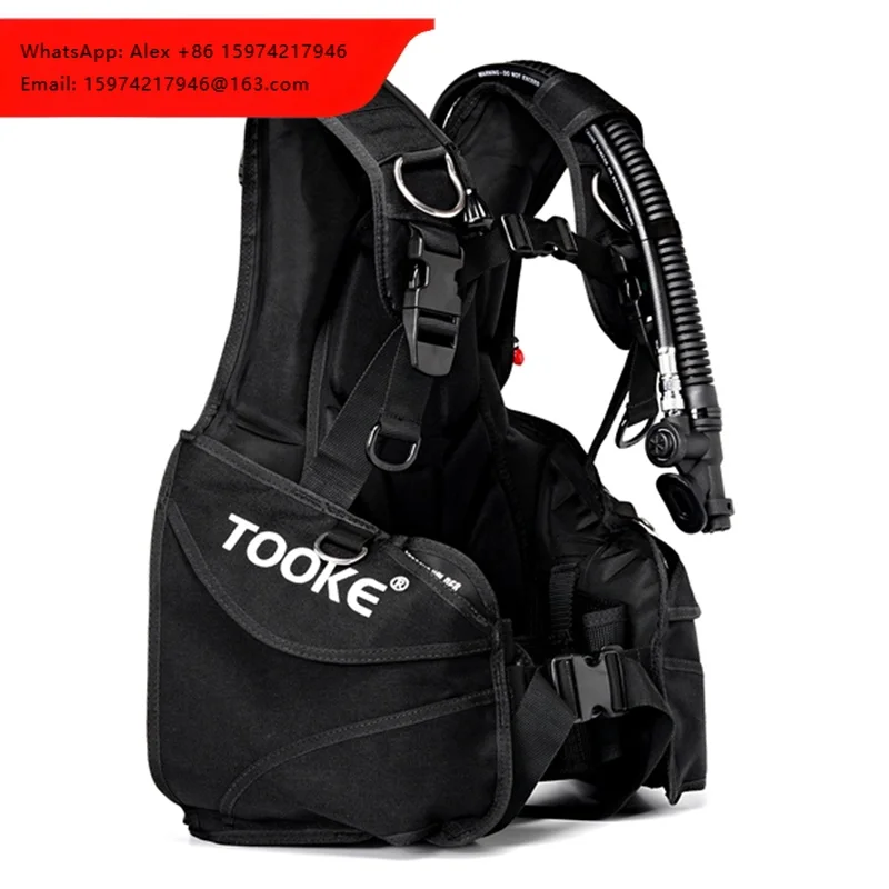 Scuba Diving BCD Custom Logo Buoyancy Compensator Jacket With Sidemount Diving Gear Underwater Equipment