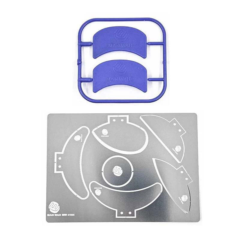 Hobby modèle artisanat outil gravure lames de scie Arc scie à main 6 arcs différents 0.2mm d'épaisseur pour la fabrication de modèles de bricolage