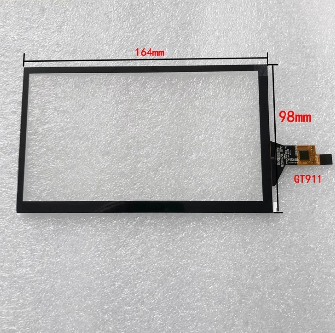 

GZDC070_07C ITO_070GT911 Touch Screen 164*98mm Touch Digitizer Glass