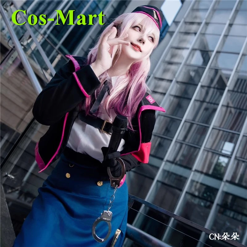 Cos-Mart Anime Hypnosis Microphone Voice actress Cosplay Costume Fashion Uniform Halloween Party Role Play Clothing Custom-Make