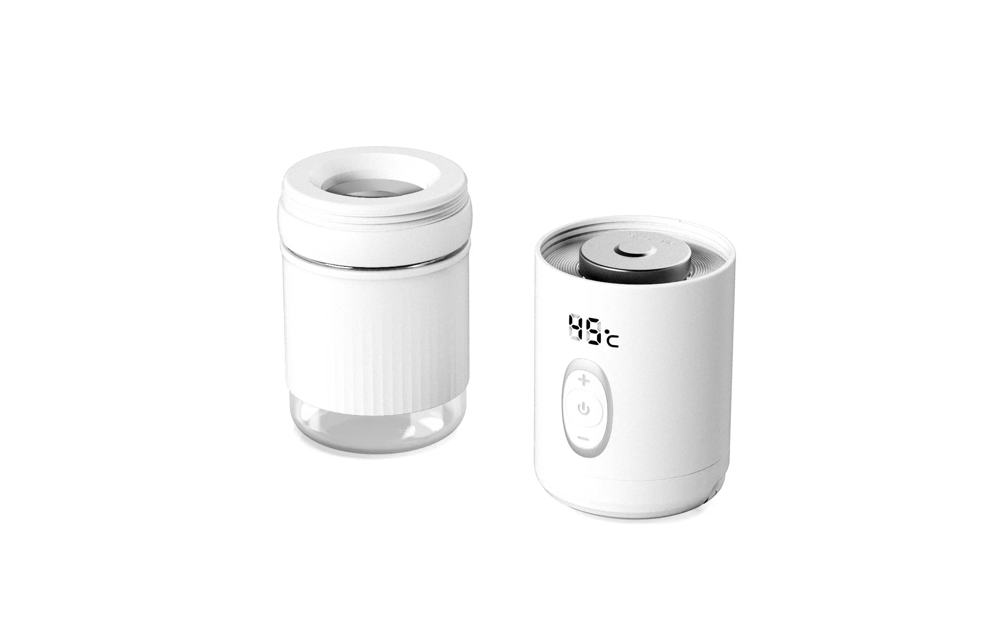 NewRechargeable Smart Usb Travel Wireless Portable Milk Warmer Baby Bottle Warmer With Sterilizers For Baby Travel