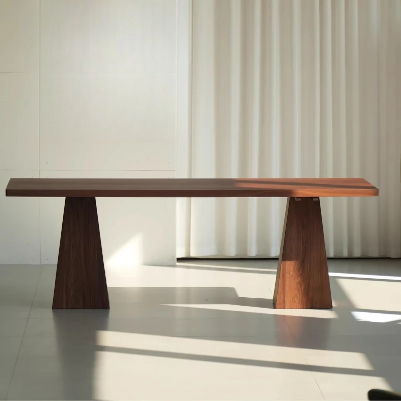 Modern Mid Century Dining Table Wood Kitchen Nordic Creative Clear Dining Table Service Living Room Mesa Commercial Furniture