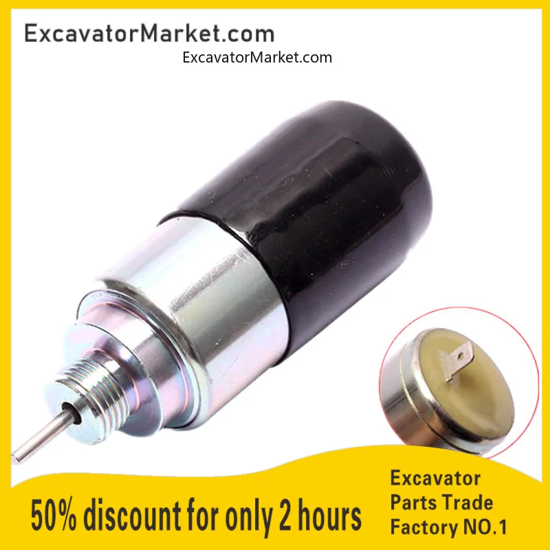 

For Perkins 402D-05 Engine185206083 Shutdown Solenoid Valve Oil Cutoff Valve High Quality excavator Spare