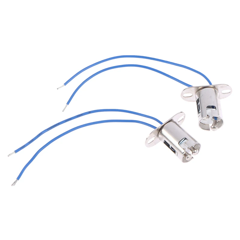 New 2PCS 1157 BA15D LED Light Bulb Socket LED Bulb Holder Cable Wire Adapter Socket Converter For Car Turn Singal Lamp