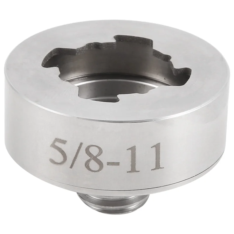 Grinder Lock To 5/8Inch-11 Thread, For XLOCK Angle Grinder Cutting Blade, Stainless Steel Diamond Core Drill Bit Adapter Durable