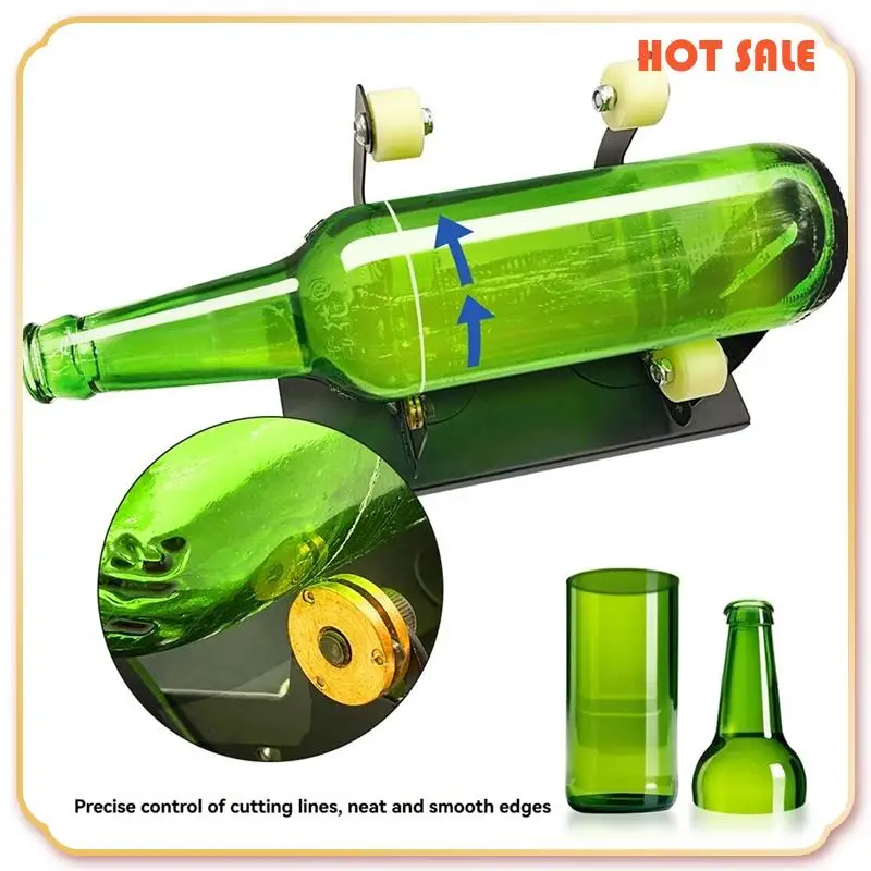 

ABFA Glass Sculptures Cutter Machine Glass Bottle Cutter Tool Glass Cutting Bottles Holder Multi-Purpose Glass Cutter