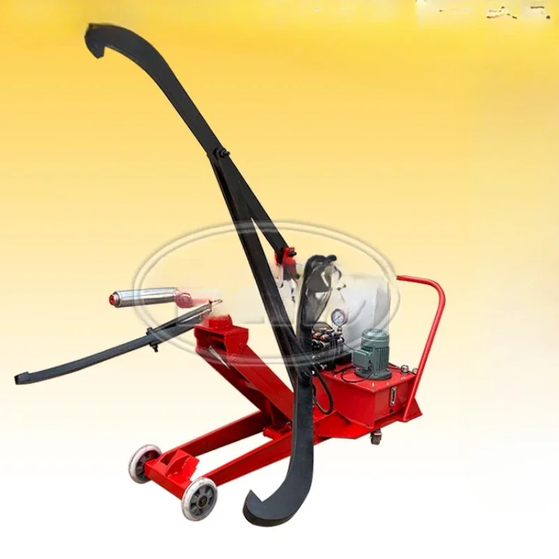 Fully automatic vehicle-mounted hydraulic puller, three-claw removal belt disc puller