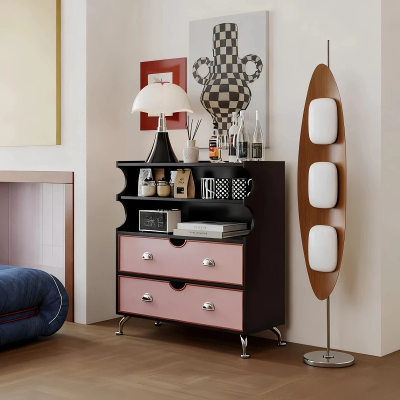 Denmark Denmark Medieval Display Cabinet Dining Side Cabinet Entrance Cabinet Medieval Living Room Storage Decoration