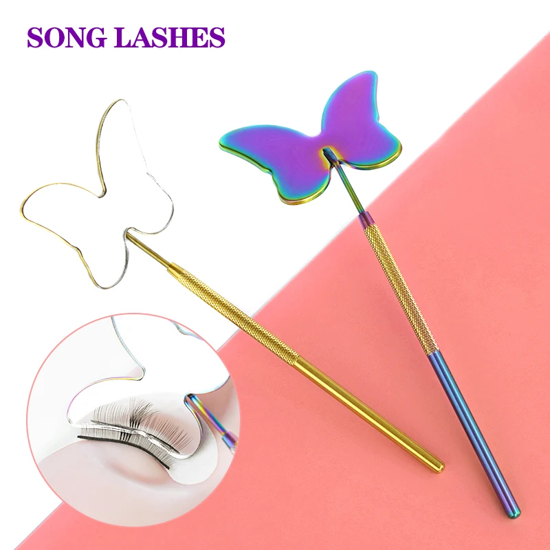 

Song Lashes Eyelash Extension Inspection Mirror Professional Lashes Grafting CheckingTools Makeup High Quality Long Handle
