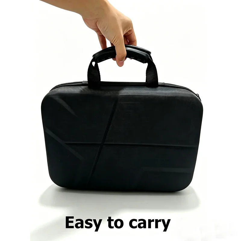 4‑in‑1 Keyboard Storage Case, Travel Carrying Bag for Keyboard, Mouse, Headphones, Mouse Pad, Fits 75/98 Keys Keyboard