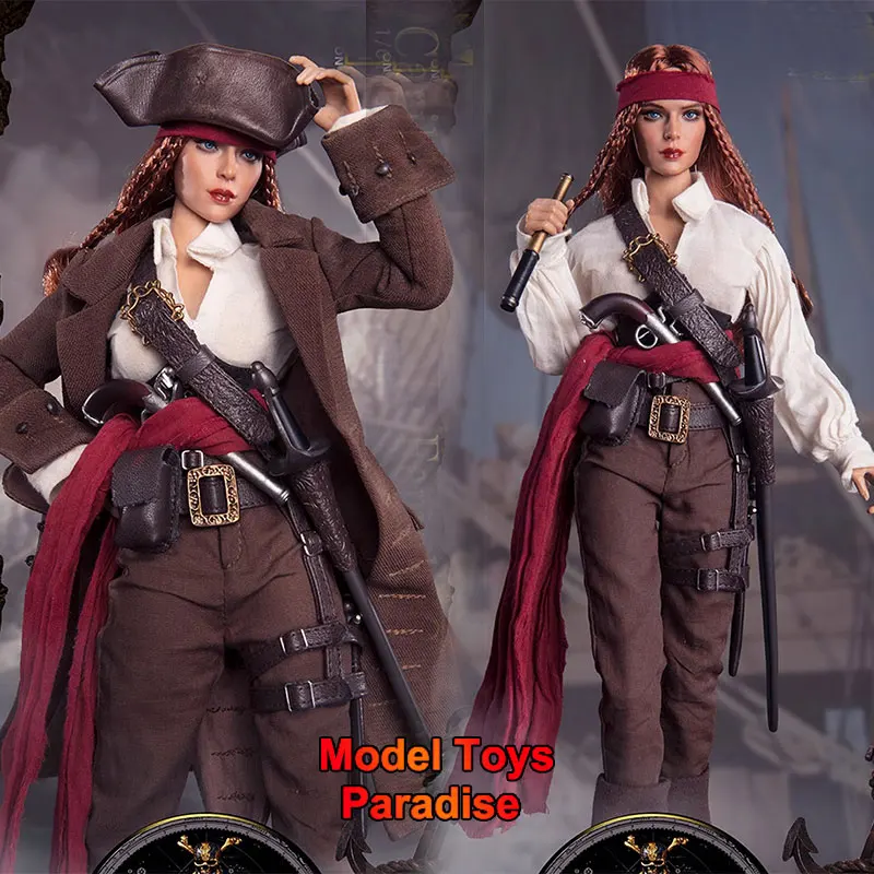 

Original BBK017 1/6 Collectible Toys Pirate Sophia Captain Woman Soldier Full Set 12inch Action Figure Model Fans Gifts