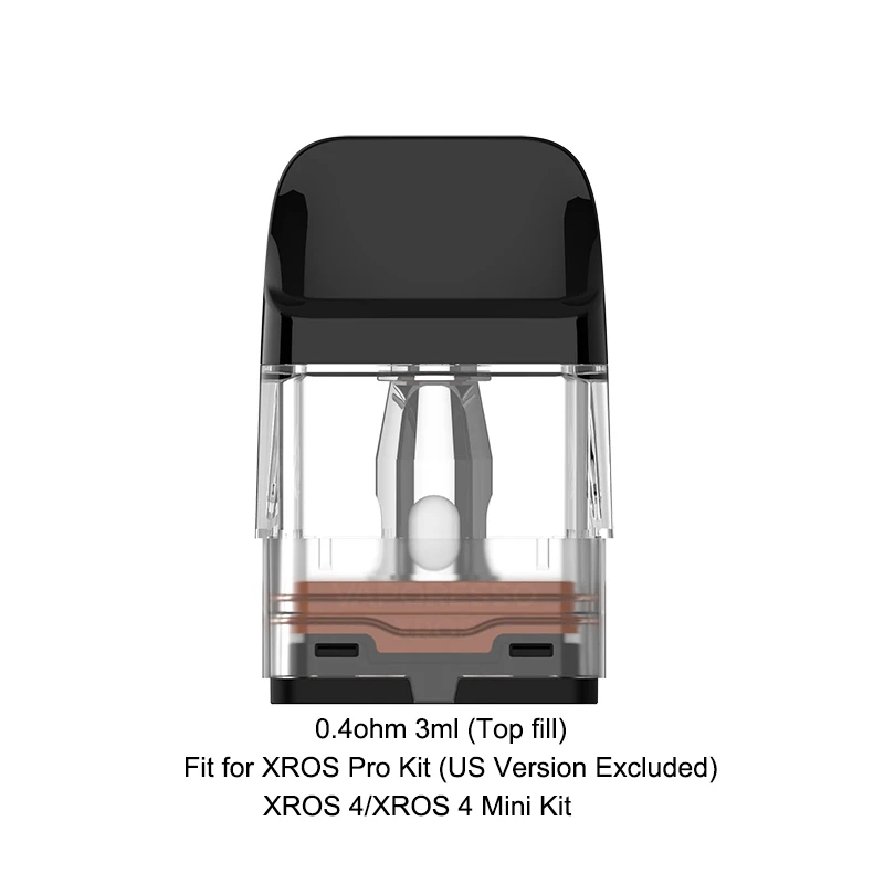 4 قطعة-8 قطعة Vaporesso XROS Pod 3 مللي خرطوشة 0.8ohm 0.6ohm سلسلة لفائف ل XROS Cube / XROS 2 / XROS Mini / XROS Nano Kit