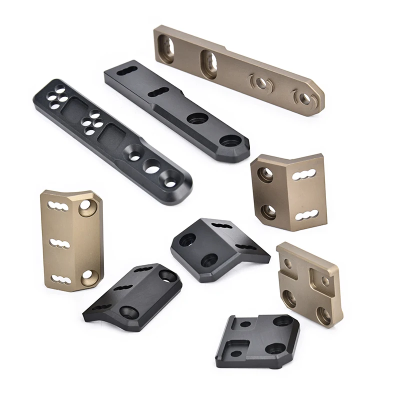 

WADSN Tactical Flashlight MLOK KEYMOD Rail Mount Base For M300 M600 M340 M640 PLHV2 Scout Light Airsoft Gear Hunting Weapon Part
