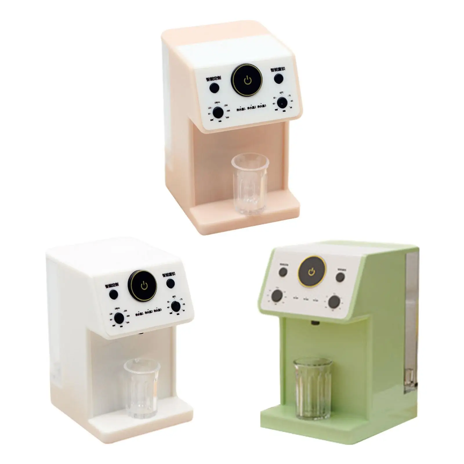 Dollhouse Mini Water Dispenser Kitchen Appliances Model Durable Funny Doll House Accessories for Dollhouse Diorama Decoration