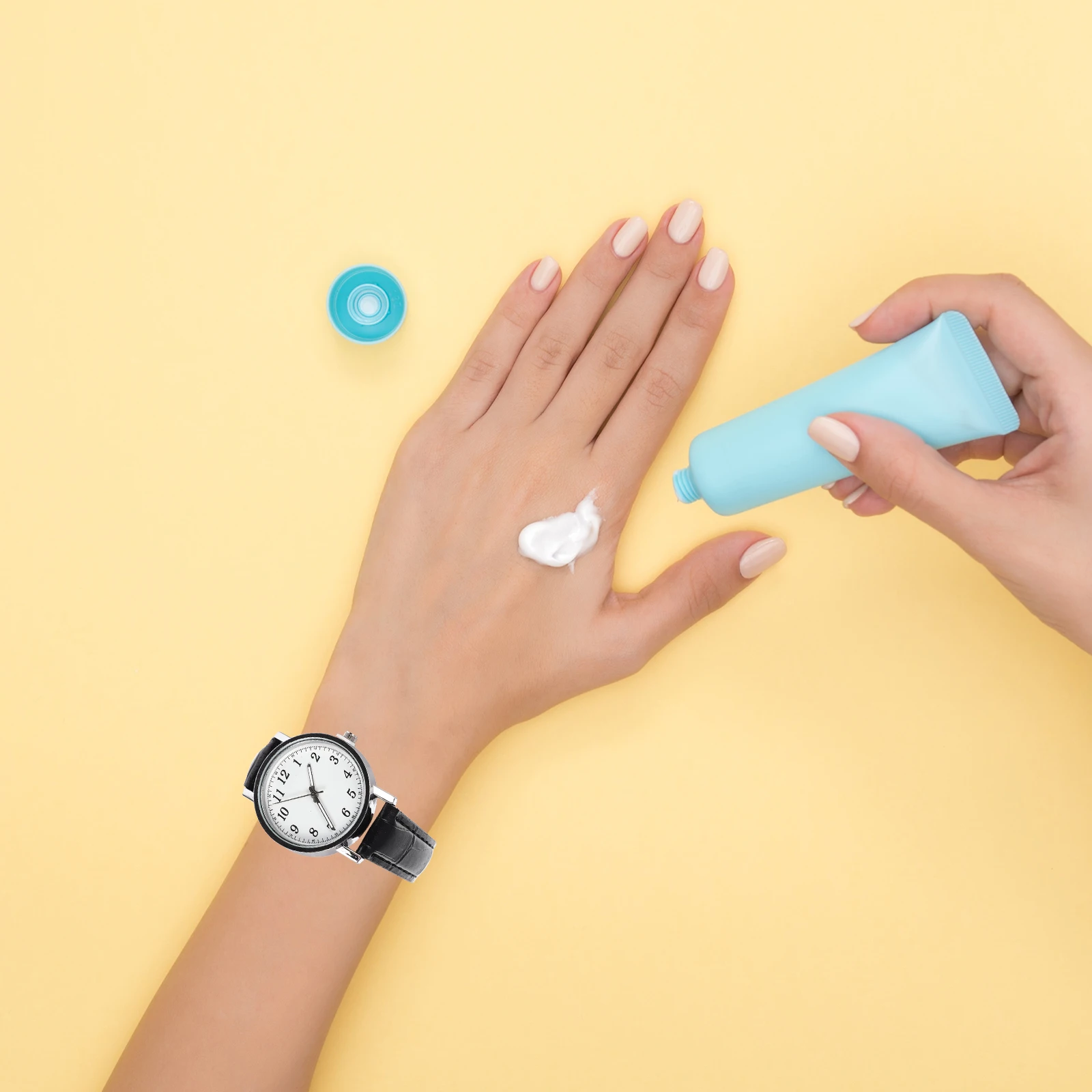 Reloj Relojes de Mujer con Botón Digital de Pulsera Mujer