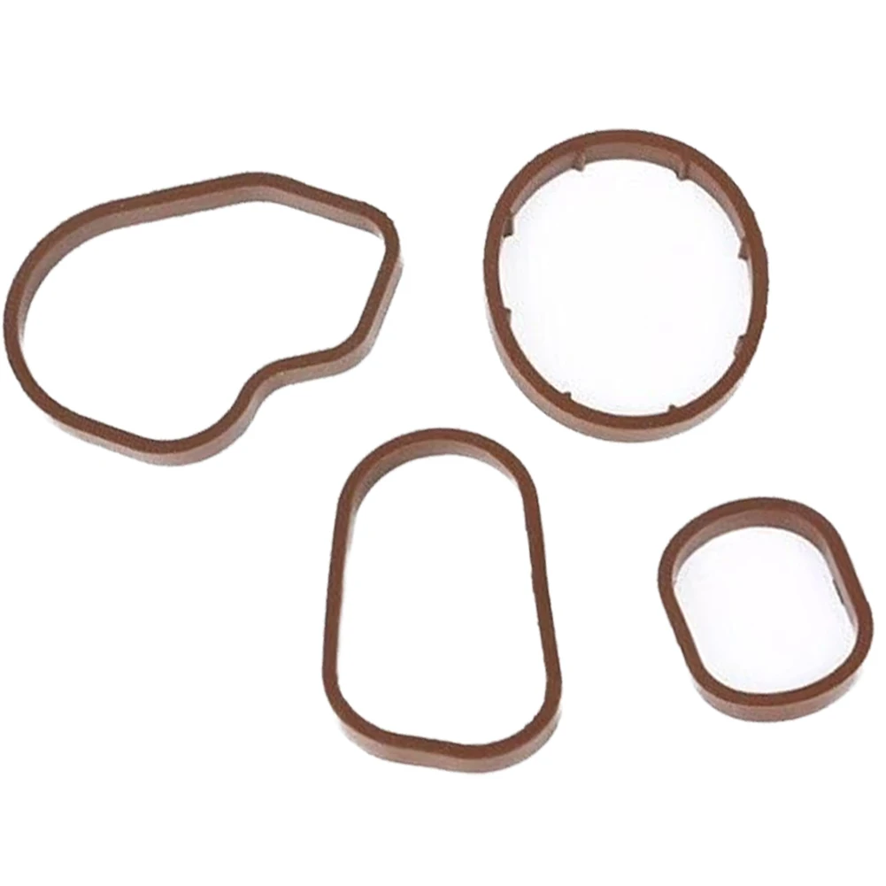 Engine Repair As Shown Oil Radiator Gasket Practical Car Oil Radiator Parts Radiator Seal Kit Easy Installation