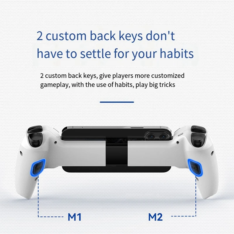 AED5-D9 Stretch Grip For Cell Phone Wireless Bluetooth PC Tablet For Switch/PS3/PS4 Dual Hall Somatosensory Gamepad