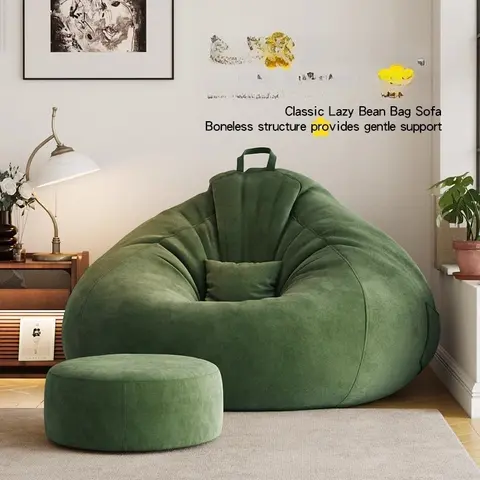 거실 용 가구 소파 압축 컨버터블 버블 이동식 Muebles Para Hogar Bean Bag 소파 관리가 용이함