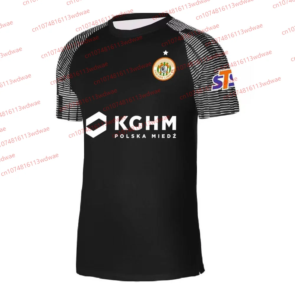 جيرسي كرة القدم البولندية بأكمام قصيرة للرجال سريع الجفاف، جيرسي زاكولبي لوبين كيت إصدار خاص لكرة القدم جيرسي