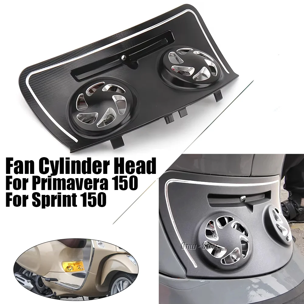 

Scooter Cylinder Head Protector Cover Cooling Decorative Cover Modification For Vespa Primavera PRIMAVERA 150 Sprint SPRINT 150