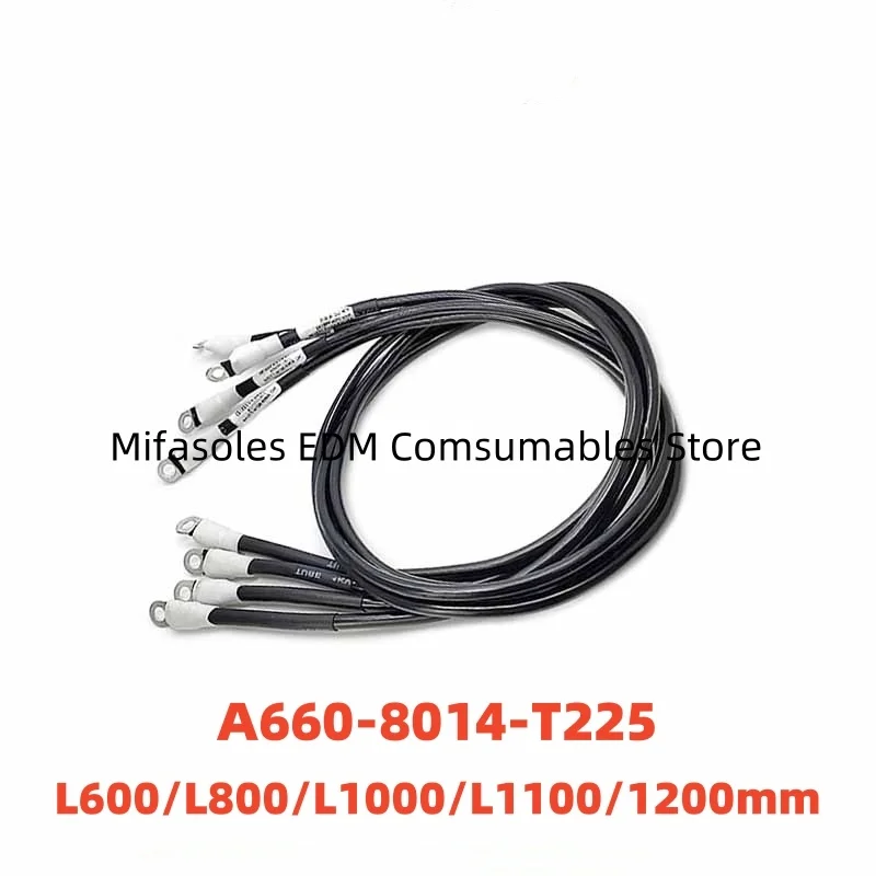 EDM Ground Cable A660-8014-T225 A660-8014-T225/1LW A660-8014-T225#0LW Detection cable L600mm /L1000mm for Fanuc Wire Cut Machine