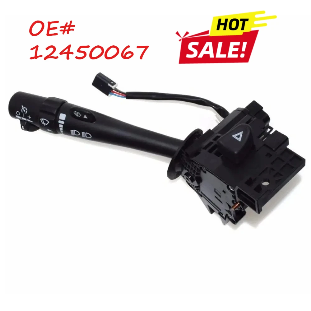 

Headlights Turn Signal Cruise Switch for Chevrolet AVALANCHE SUBURBAN for GMC ENVOY 12450067