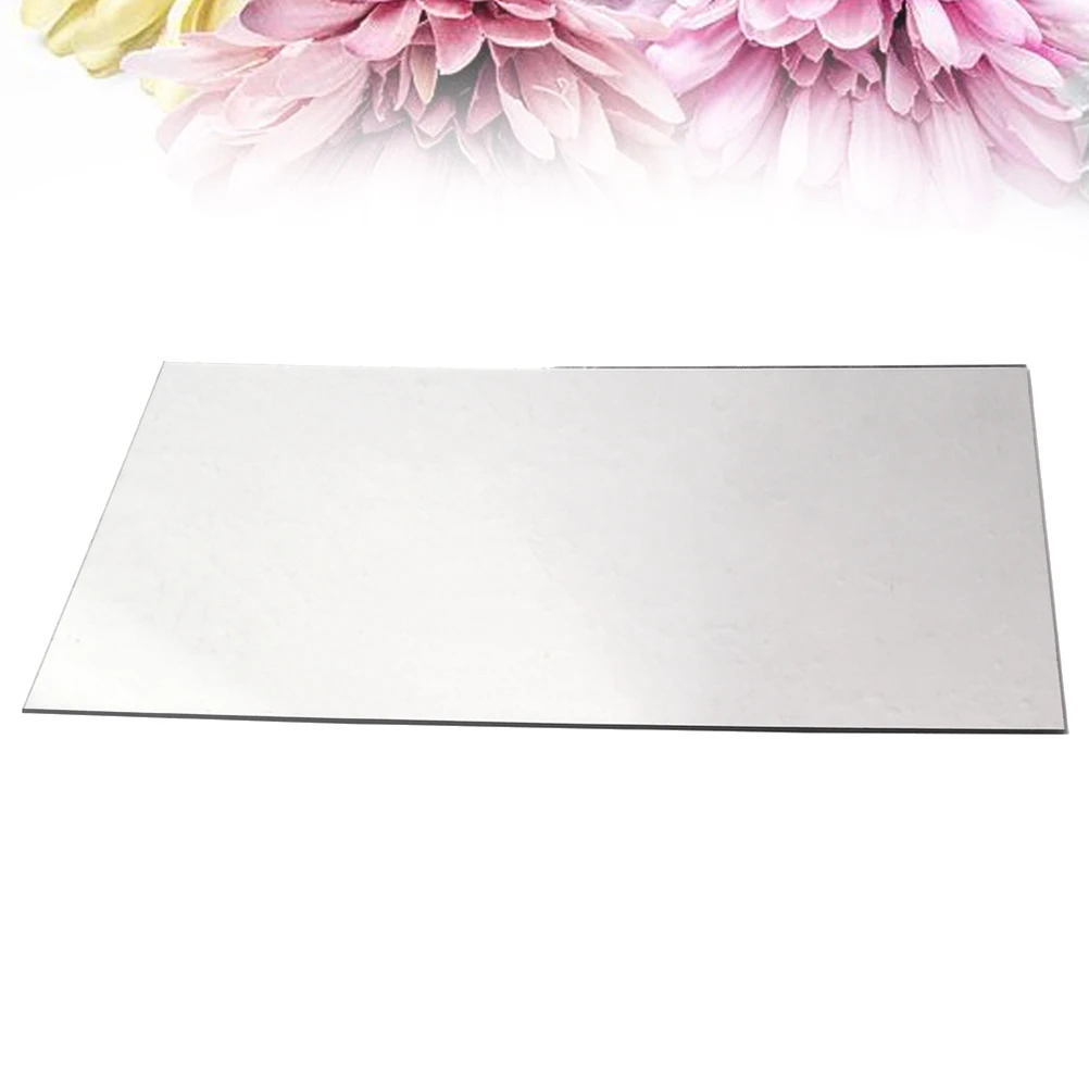 

Mirror Material Board Pickguard Blank Acrylic PVC Scratch Plate Heat Resistant Wearproof Sheet DIY