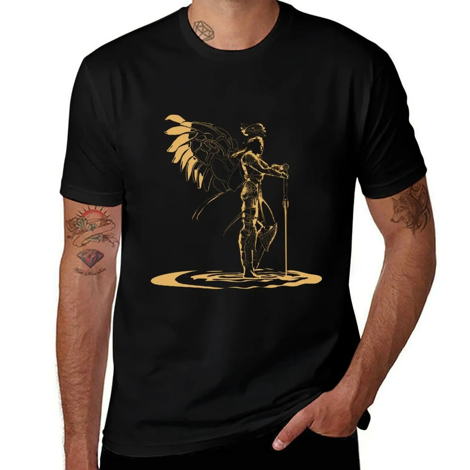 Hope's Silhouette T-Shirt anime t shirts oversize T-Shirt