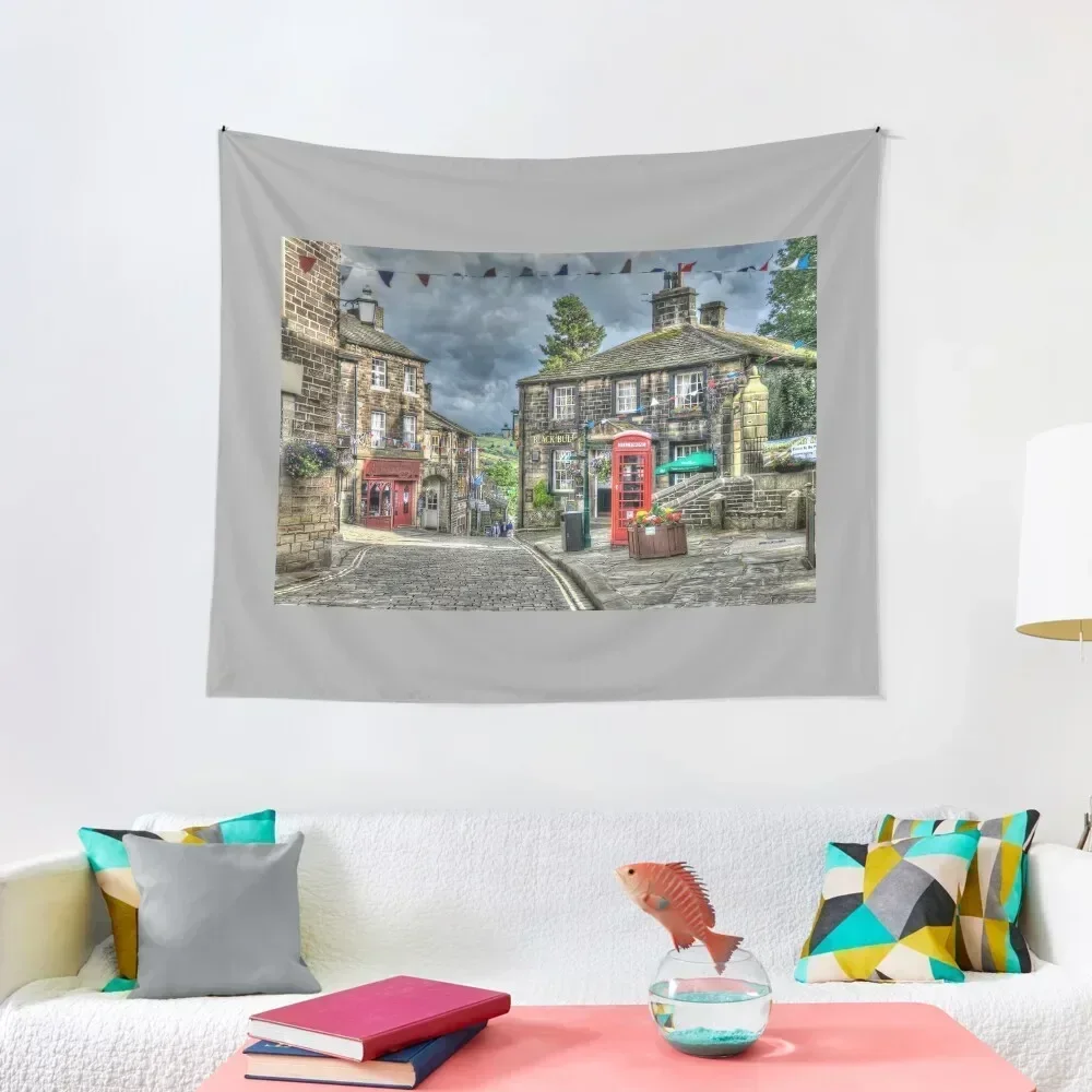 

Haworth Main Street Tapestry Decorations For Your Bedroom Aesthetic Room Decors Decoration Room Tapestry