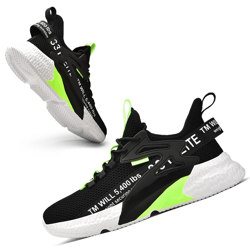 

Outdoor men's running shoes with gradient stripe design, lightweight, shock-absorbing, anti slip, wear-resistant, daily running