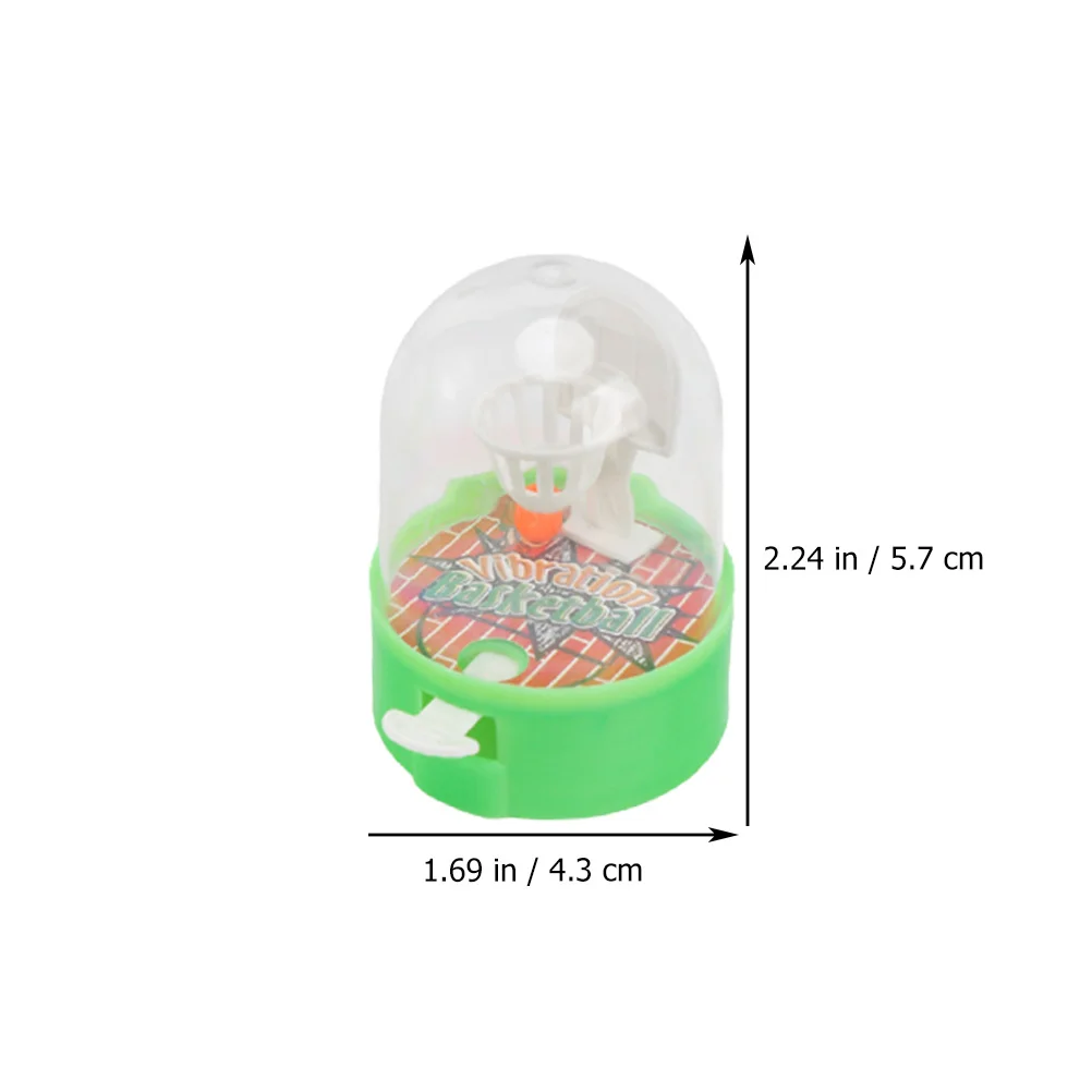 20 Pcs Kids Toy Shooting Machine Birthday Gift Educational Basketball Mini Finger Plastic Baby