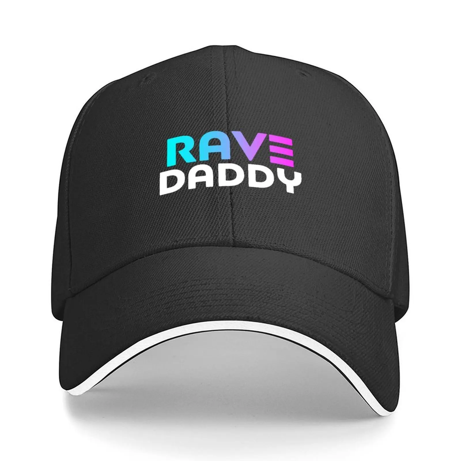 

Rave Daddy - Trippy EDM Baseball Cap Bobble Hat Golf Cap custom Hat Sun Hat For Children Women's Beach Outlet Men's
