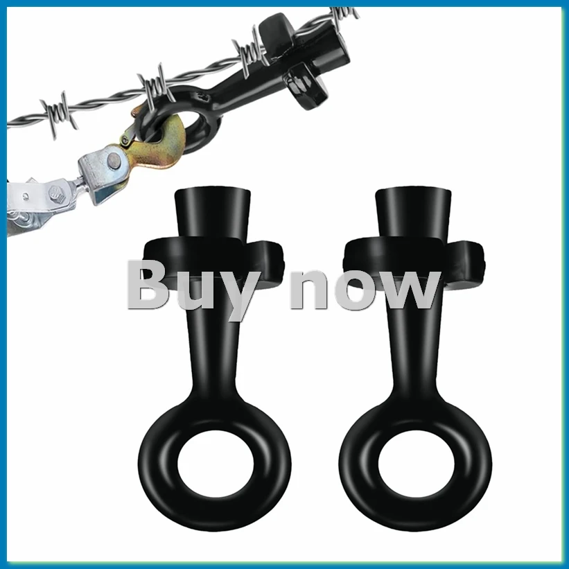 

2 шт. съемники колючей проволоки для зазубривающей проволоки, инструмент для растягивания забора, инструменты для затяжки и ремонта защелкивающей проволоки для забора-A75P